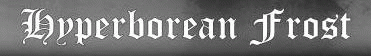 logo Hyperborean Frost